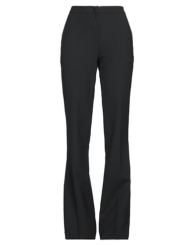 TWINSET Casual trouser Black 53% Polyester, 43% Wool, 4% Elastane