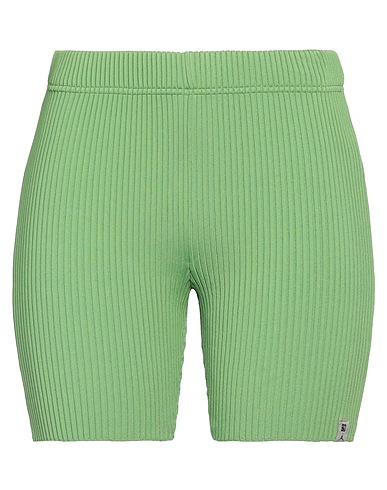 JORDAN Shorts & Bermuda Green 93% Polyester, 7% Elastane