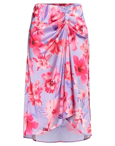 PINKO Midi skirt Mauve 100% Polyester