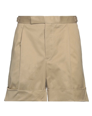 THOM BROWNE Shorts & Bermuda Khaki 100% Cotton