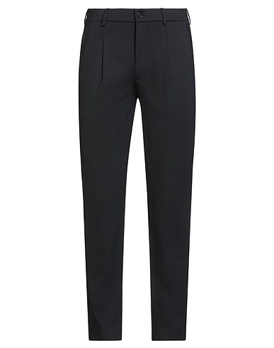 DOMENICO TAGLIENTE Casual pants Black 75% Nylon, 25% Elastane
