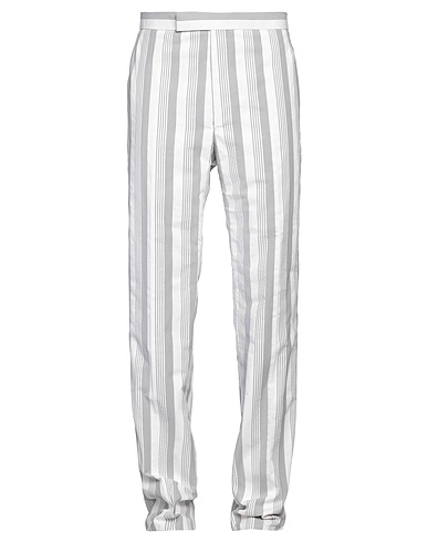 THOM BROWNE Casual trouser Light grey 100% Cotton
