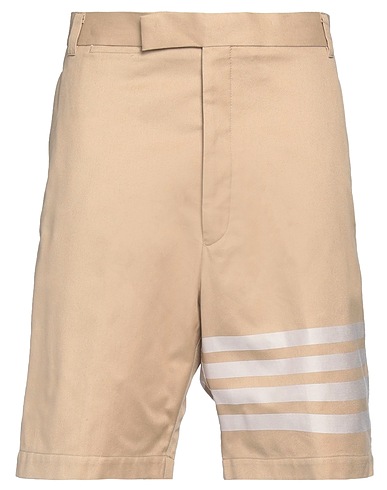 THOM BROWNE Shorts & Bermuda Beige 100% Cotton