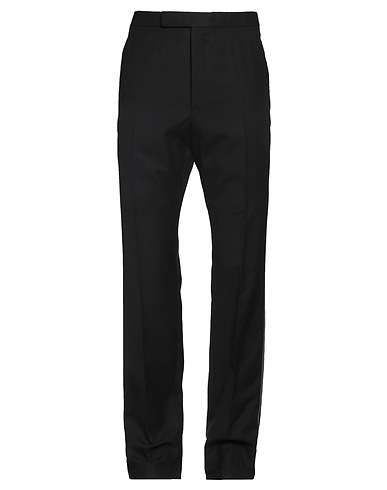 THOM BROWNE Casual trouser Black 100% Wool