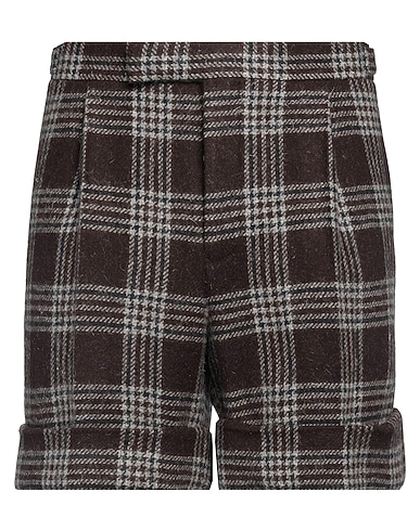 THOM BROWNE Shorts & Bermuda Chocolate brown 100% Wool