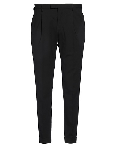 PT Torino Pantalone Nero 95% Lana Vergine, 5% Elastan
