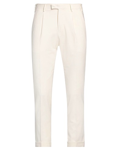 PT Torino Casual pants Cream 95% Virgin Wool, 5% Elastane