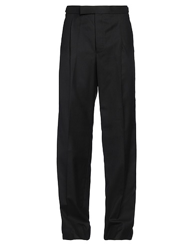THOM BROWNE Casual pants Black 100% Wool
