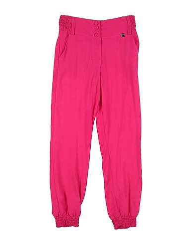 MANILA GRACE Casual trouser Fuchsia 83% Viscose, 17% Linen
