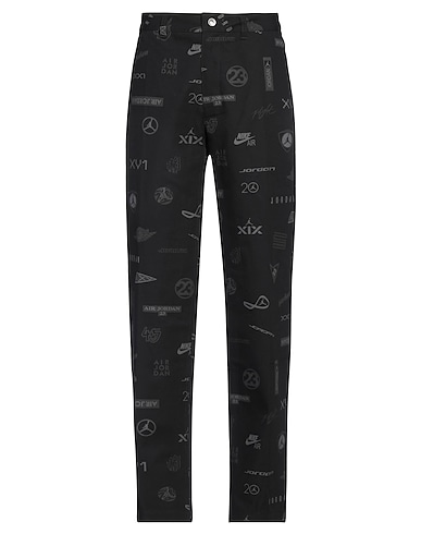 JORDAN Casual trouser Black 100% Cotton