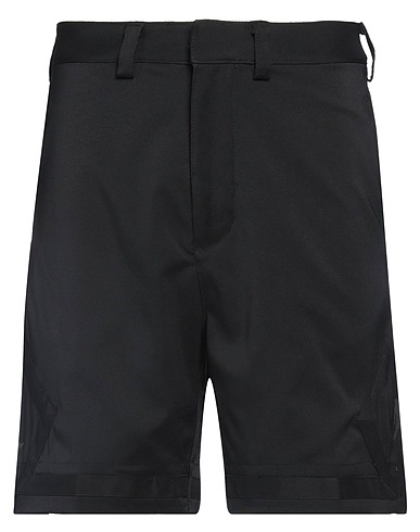 JORDAN Shorts & Bermuda Black 96% Polyester, 4% Elastane
