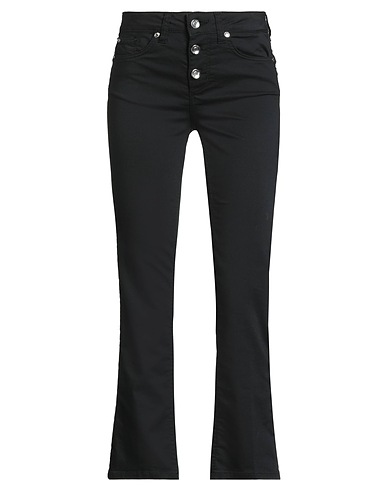 LIU •JO Pantalon Noir 66% Coton, 30% Polyester, 4% Élasthanne