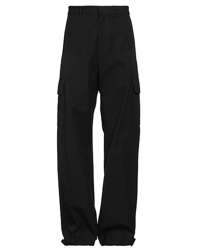 OFF-WHITE™ Casual trouser Black Wool, Cotton