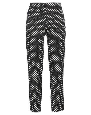 PT Torino Casual trouser Black 75% Cotton, 23% Polyamide, 2% Elastane