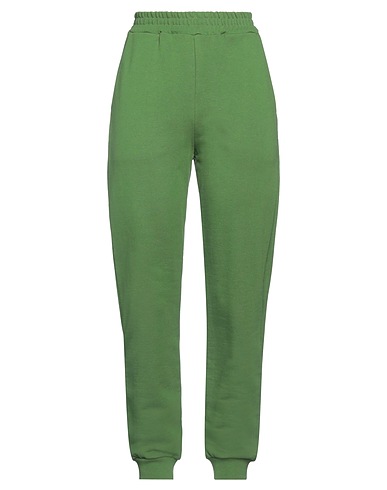 DONDUP Pantalone Verde 100% Cotone, Elastan
