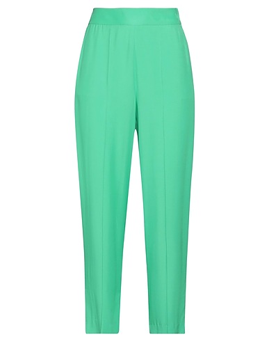 DIANA GALLESI Casual trouser Green 100% Viscose