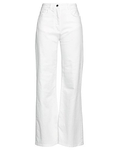 SEVENTY VENEZIA Bootcut Jeans White 97% Cotton, 3% Elastane