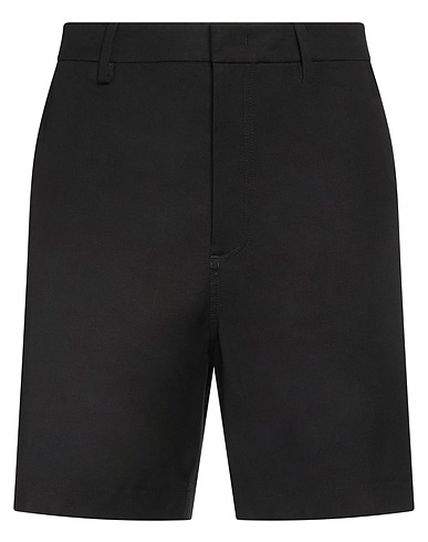 VALENTINO GARAVANI Shorts & Bermuda Black 98% Cotton, 2% Elastane