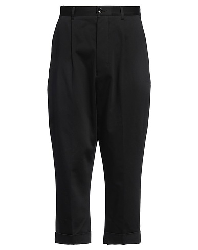 AMI ALEXANDRE MATTIUSSI Casual trouser Black 100% Cotton