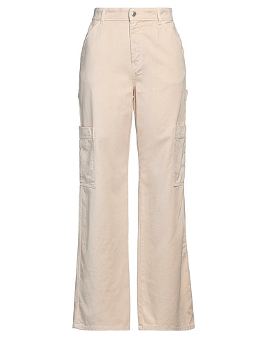 VICOLO Pantaloni jeans DENIM COUTURE Panna 100% Cotone
