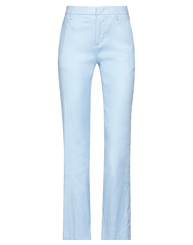 DONDUP Pantalone Celeste 56% Lino, 41% Viscosa, 3% Elastan