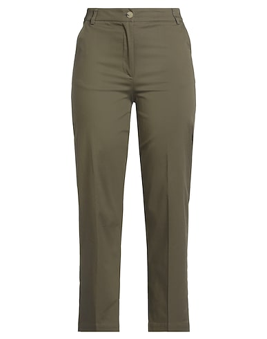 KARTIKA Pantalone Verde militare 97% Cotone, 3% Elastan