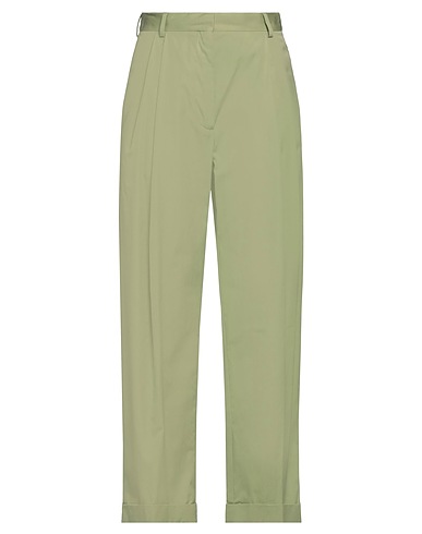 DRIES VAN NOTEN Pantalone Verde chiaro 100% Cotone