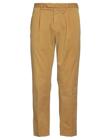 SANTANIELLO Pantalone Senape 98% Cotone, 2% Elastan