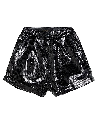 DUNDAS Shorts & Bermuda 100% Cow leather, Lambskin
