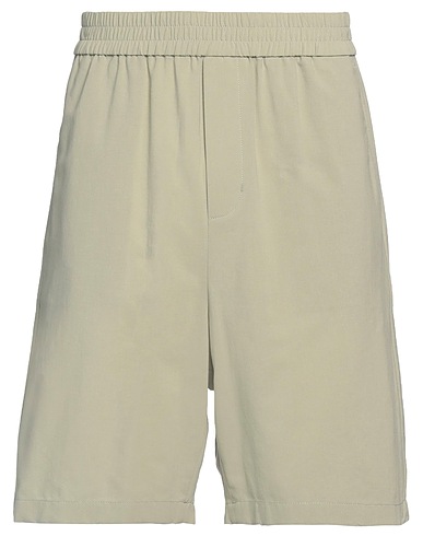 AMI ALEXANDRE MATTIUSSI Shorts & Bermuda Sage green 100% Cotton
