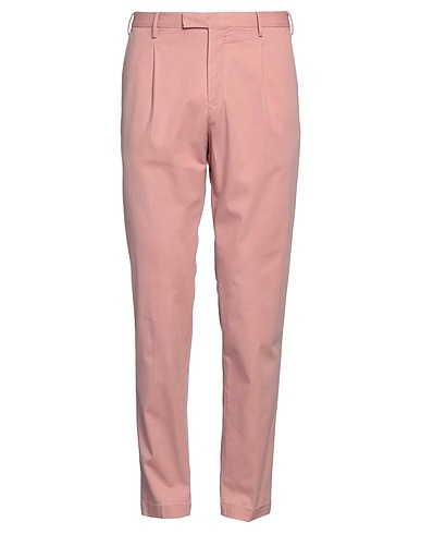 PT Torino Casual trouser Pink 62% Cotton, 36% Lyocell, 2% Elastane