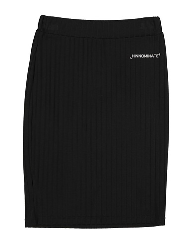 HINNOMINATE Skirt KIDS Black 66% Viscose, 31% Polyester, 3% Elastane