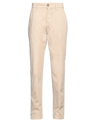 CRUNA Casual trouser Beige 97% Cotton, 3% Elastane