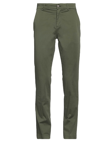 CRUNA Casual trouser Military green 97% Cotton, 3% Elastane