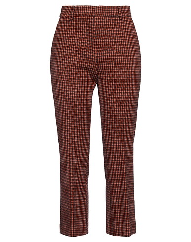 EMMA & GAIA Casual pants Orange 51% Polyester, 45% Cotton, 3% Polyamide, 1% Elastane