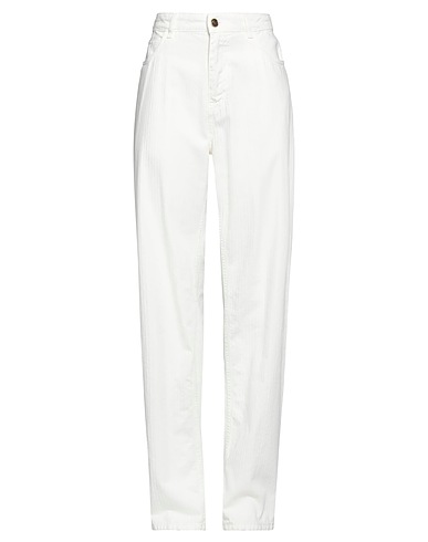 ETRO Casual trouser White 100% Cotton