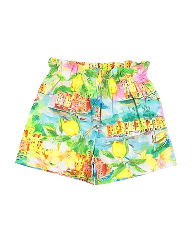MAGIL Shorts & Bermuda Yellow 100% Cotton