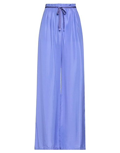 FORTE_FORTE Casual trouser Mauve 100% Silk