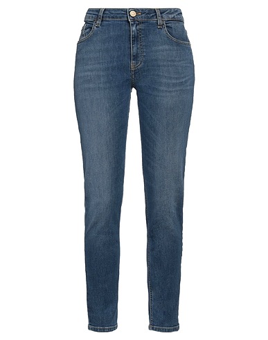 MASON'S Denim trousers 94% Cotton, 5% PES - Polyethersulfone, 1% Elastane