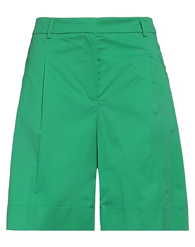 SEDUCTIVE Shorts & Bermuda Green 97% Cotton, 3% Elastane