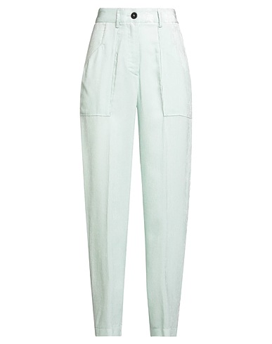FORTE_FORTE Casual trouser Sky blue 100% Viscose