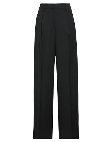 BEAUFILLE Casual pants Black 68% Polyester, 29% Viscose, 3% Elastane