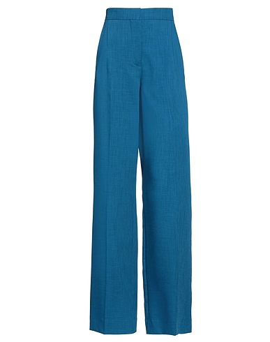 TORY BURCH Casual pants Blue 94% Polyester, 6% Elastane