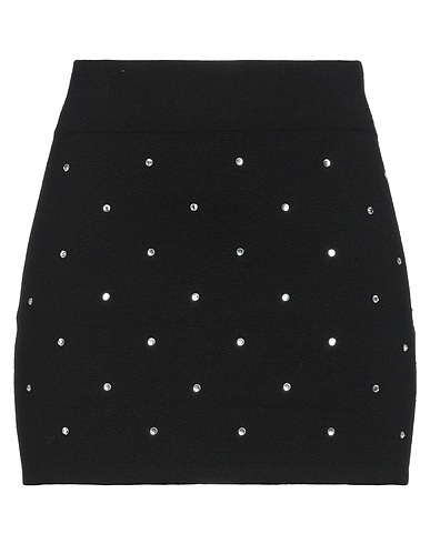 ZADIG&VOLTAIRE Mini skirt Black 85% Merino Wool, 13% Polyamide, 2% Elastane