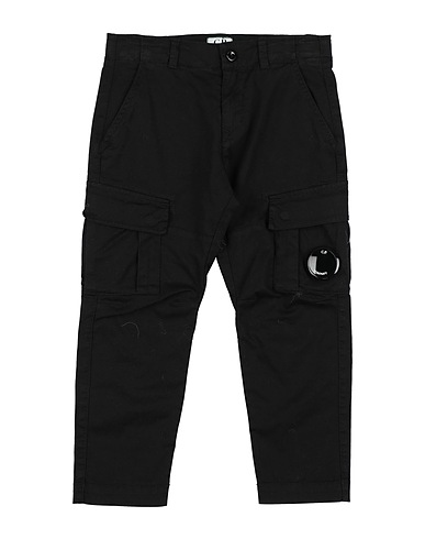 C.P. COMPANY UNDERSIXTEEN Pantalone Nero 97% Cotone, 3% Elastan