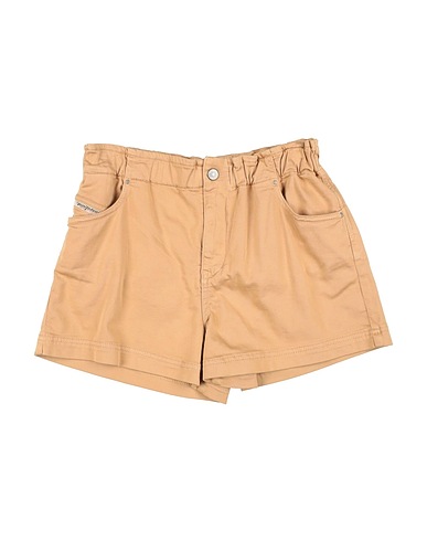DIESEL Shorts & Bermuda Camel 98% Cotton, 2% Elastane