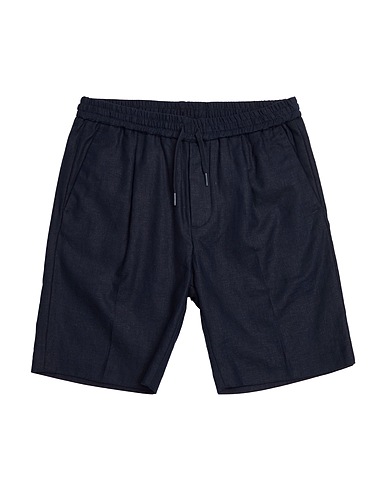 ANTONY MORATO Shorts & Bermuda Midnight blue 52% Linen, 48% Viscose, Polyester, Cotton