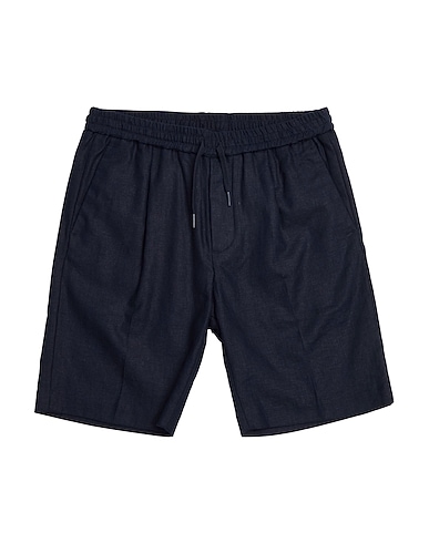 ANTONY MORATO Shorts & Bermuda BLU NOTTE 52% Lino, 48% Viscosa, Poliestere, Cotone