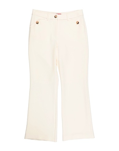 MAX&Co. Casual pants Ivory 69% Polyester, 25% Viscose, 6% Elastane