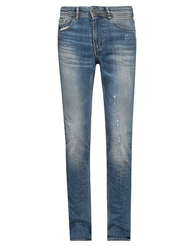 PETROL INDUSTRIES Co. Denim trousers Blue 99% Cotton, 1% Elastane
